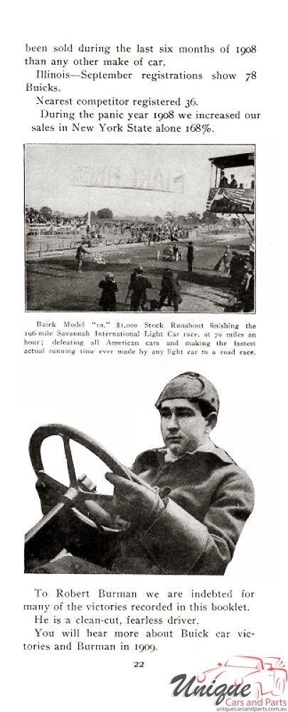 1908 Buick Victories Brochure Page 13